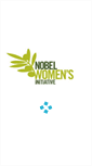 Mobile Screenshot of nobelwomensinitiative.org